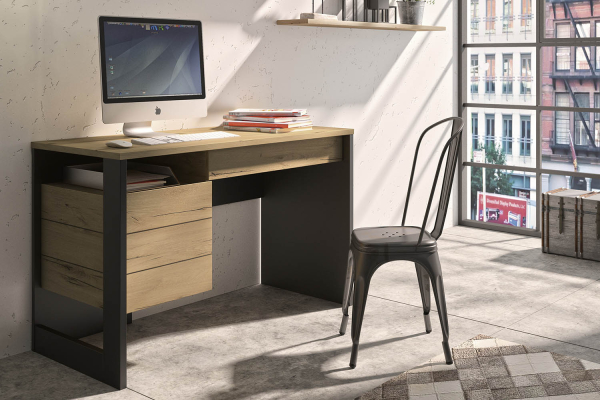 Bureau 1 porte 1 tiroir Bruges