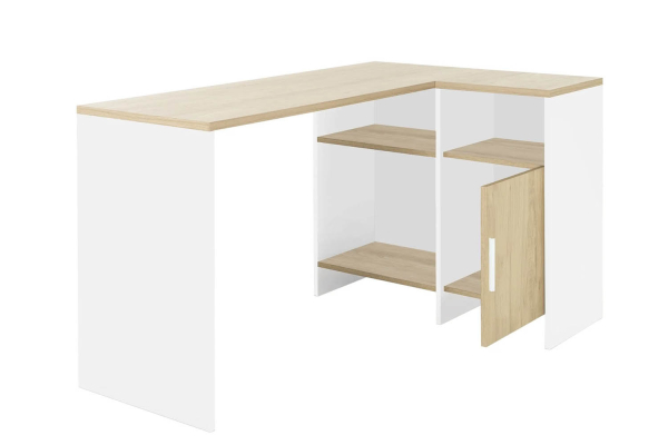 Bureau d'angle avec rangement Lino