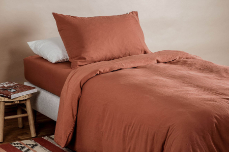 Housse de couette pur Coton Bio Uni
