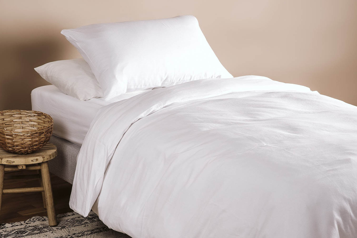 Housse de couette pur Coton Bio Uni