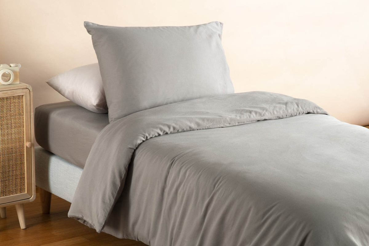 Housse de couette pur Coton Bio Uni