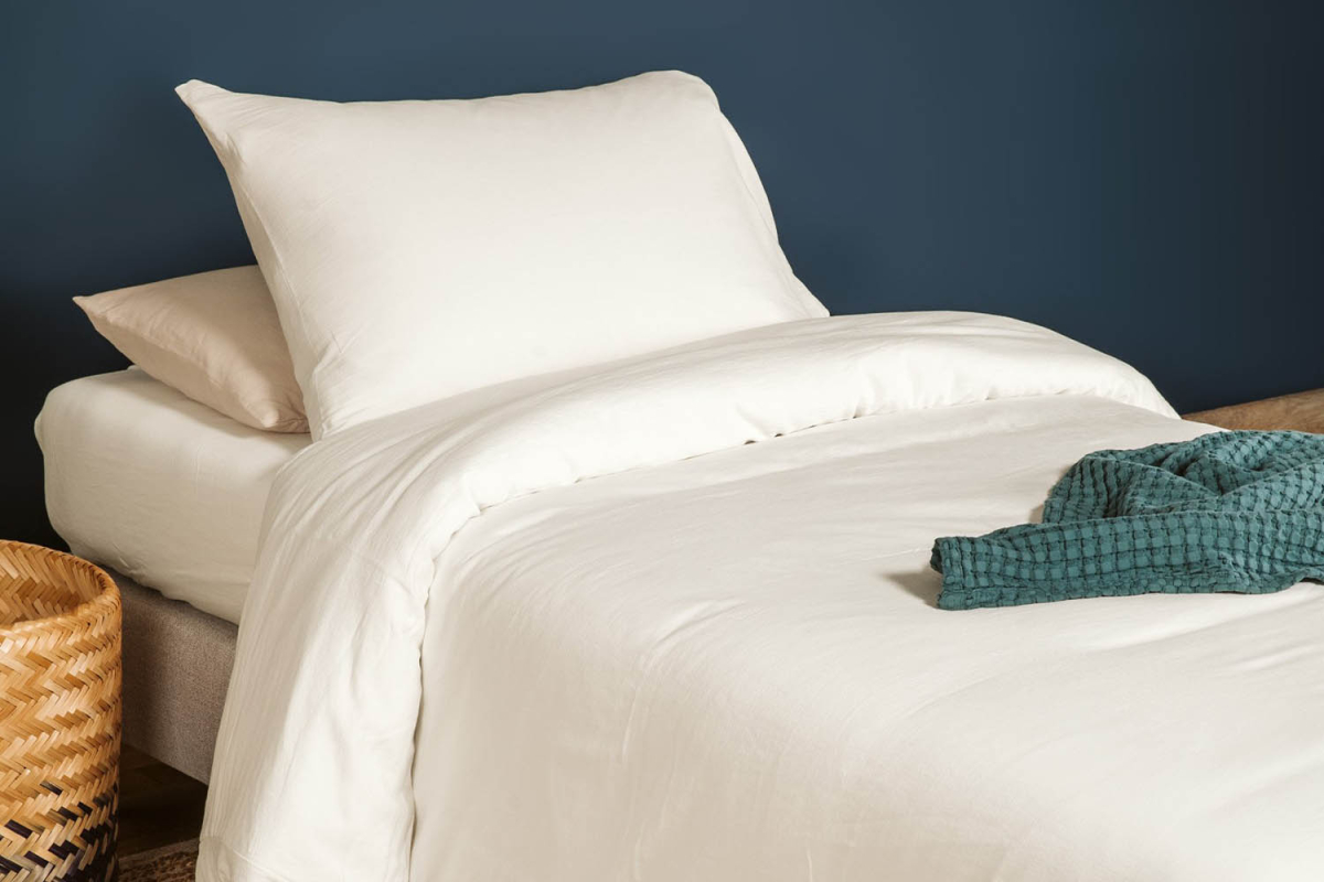Housse de couette pur Coton Bio Uni