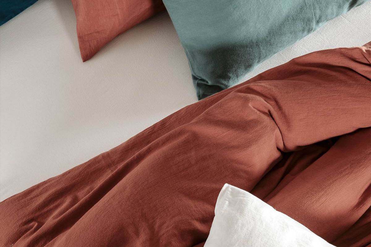 Housse de couette pur Coton Bio Uni