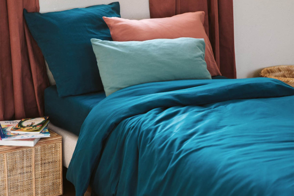 Housse de couette pur Coton Bio Uni