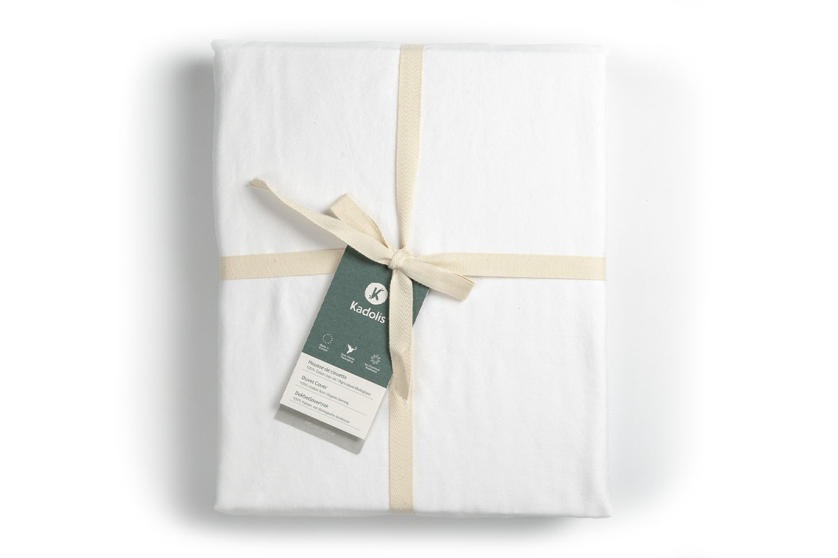 Housse de couette pur Coton Bio Uni