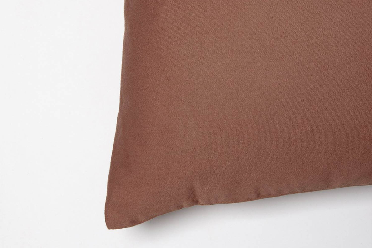 Taie d’oreiller en pur coton bio uni | Maison Aveni