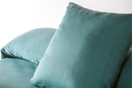 Taie d’oreiller en pur coton bio uni | Maison Aveni