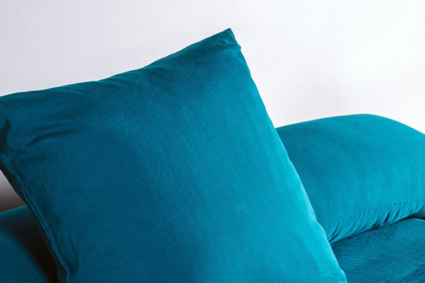 Taie d’oreiller en pur coton bio uni | Maison Aveni