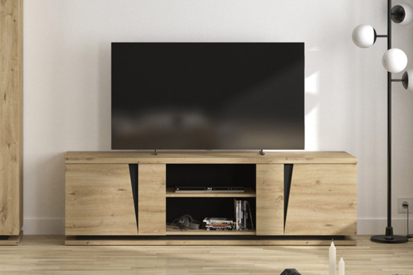 Tv-meubel met 2 deuren, 181 cm Bari
