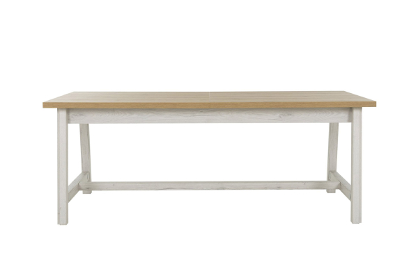 Table avec rallonge 8-10 pers. Céleste
