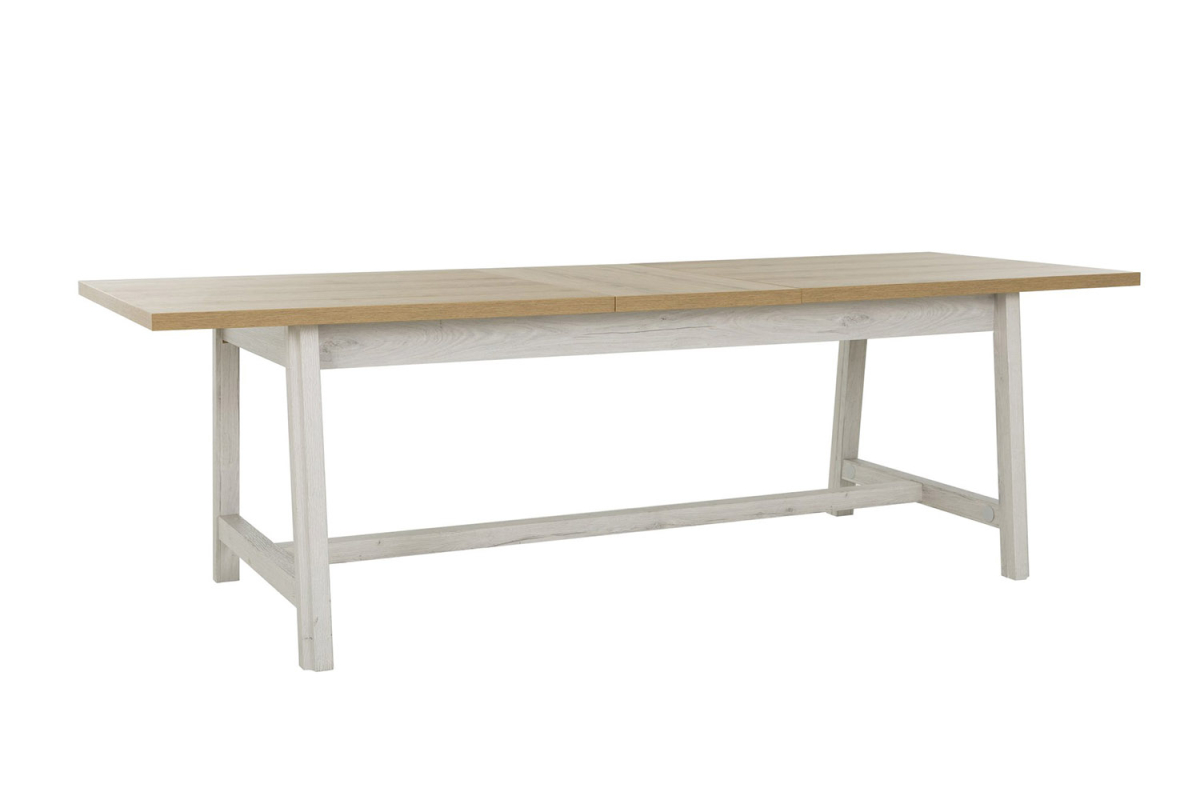 Table avec rallonge 8-10 pers. Céleste