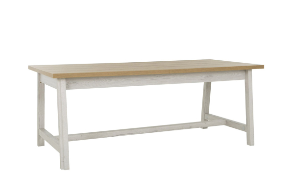 Table avec rallonge 8-10 pers. Céleste