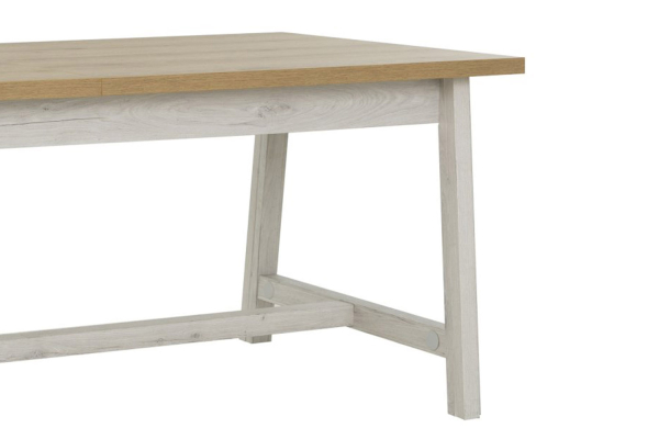 Table avec rallonge 8-10 pers. Céleste
