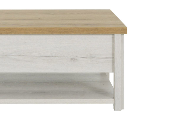 Table basse avec plateau relevable 115 cm Céleste