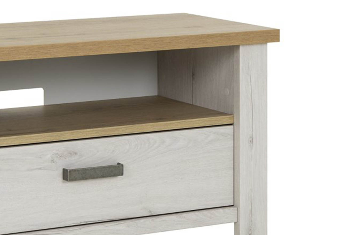 Meuble TV 1 tiroir 1 niche 170 cm Céleste