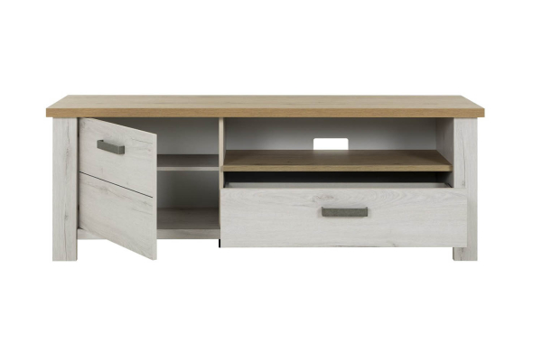 Meuble TV 1 tiroir 1 niche 170 cm Céleste