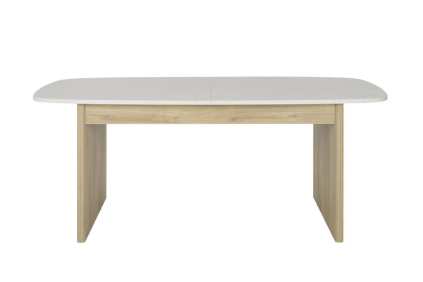 Table avec rallonge effet pierre 8-10 pers. Eos