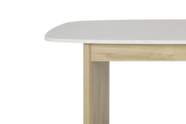 Table avec rallonge effet pierre 8-10 pers. Eos