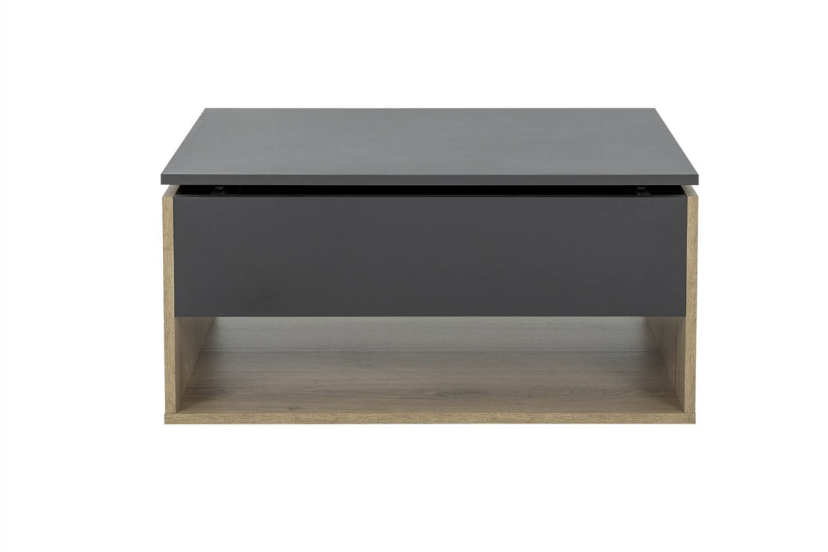 Table basse avec plateau relevable 90 cm Terra