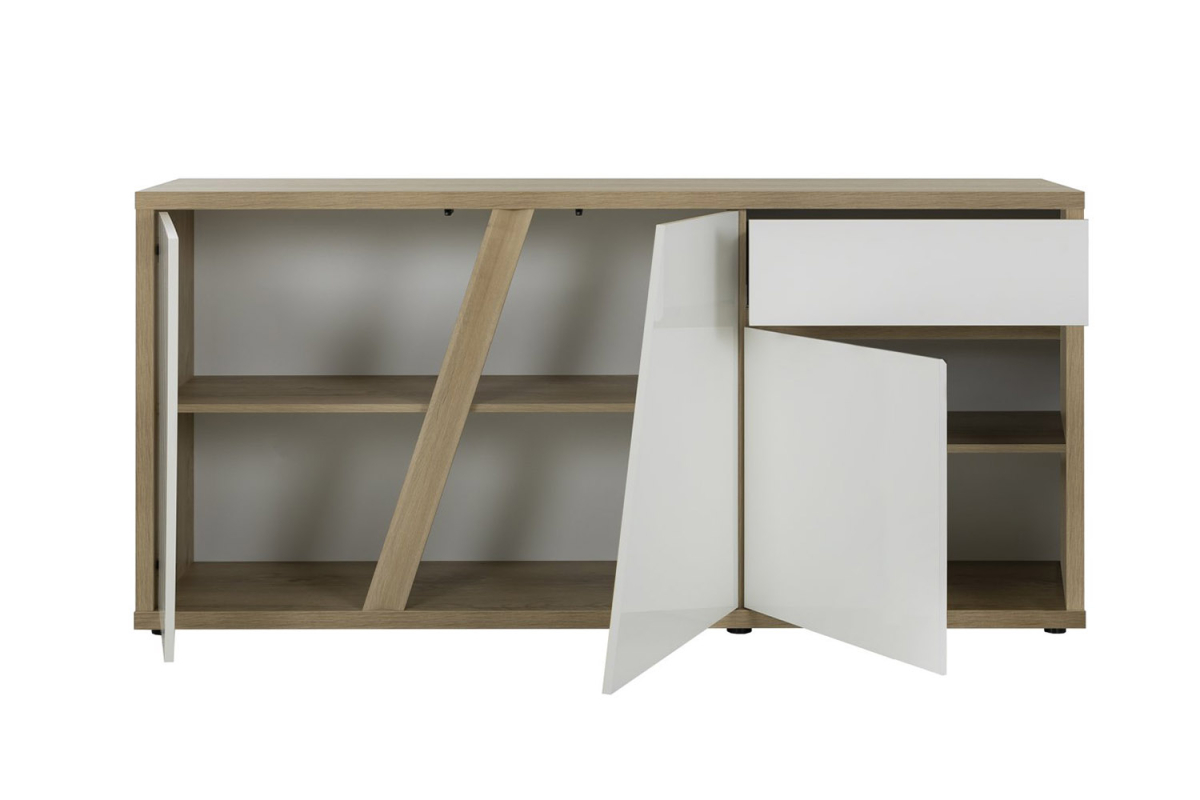 Buffet 3 portes 1 tiroir 185 cm Tivoli