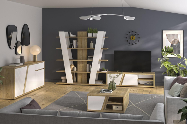 Buffet 4 portes 1 tiroir 213 cm Tivoli