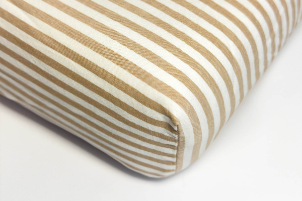Drap housse Percale de Coton Bio Rayé