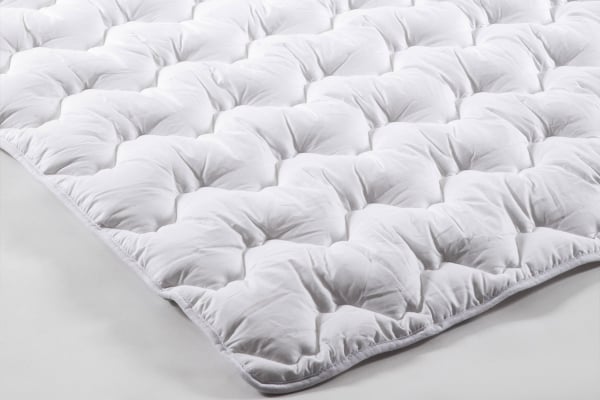 Einzelbett-Matratzenauflage aus Tencel und Bio-Baumwolle