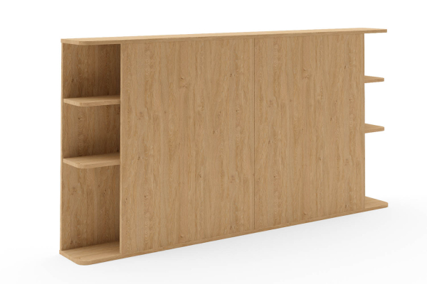 Tête de lit en bois avec rangement 200cm Milla