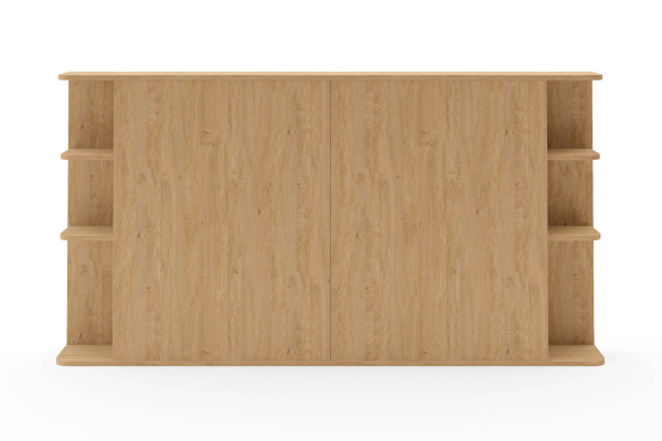 Tête de lit en bois avec rangement 200cm Milla