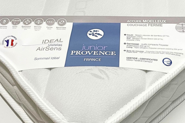 Matelas pliable 90/180x200 original Bambou