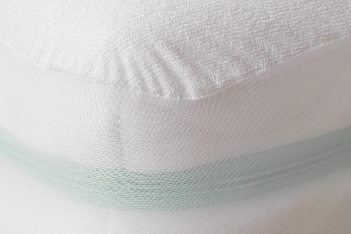 Protège matelas 2 places imperméable et respirant Coton