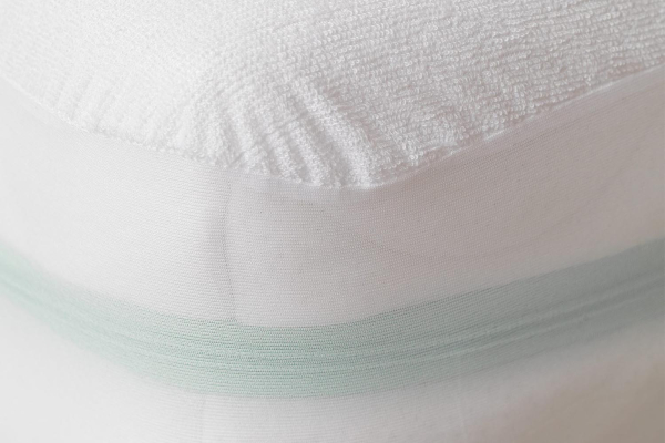 Protège matelas 2 places imperméable et respirant Coton