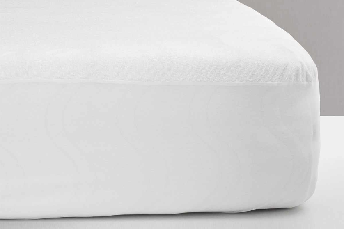 Protège matelas 2 places imperméable et respirant Coton