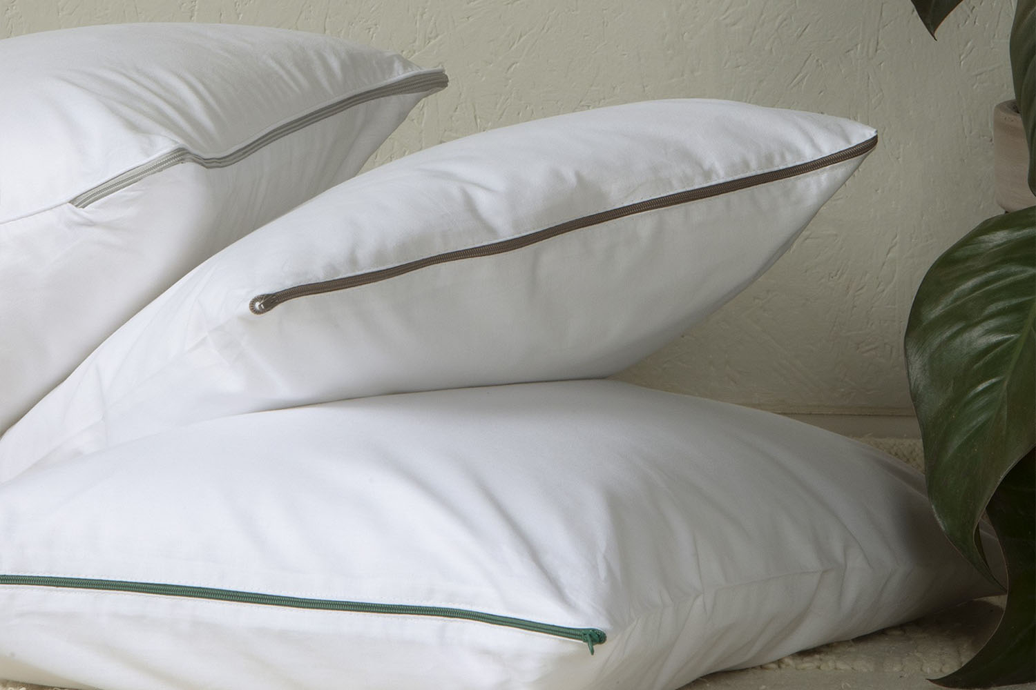 Oreiller avec une enveloppe en Tencel et coton bio | Maison Aveni