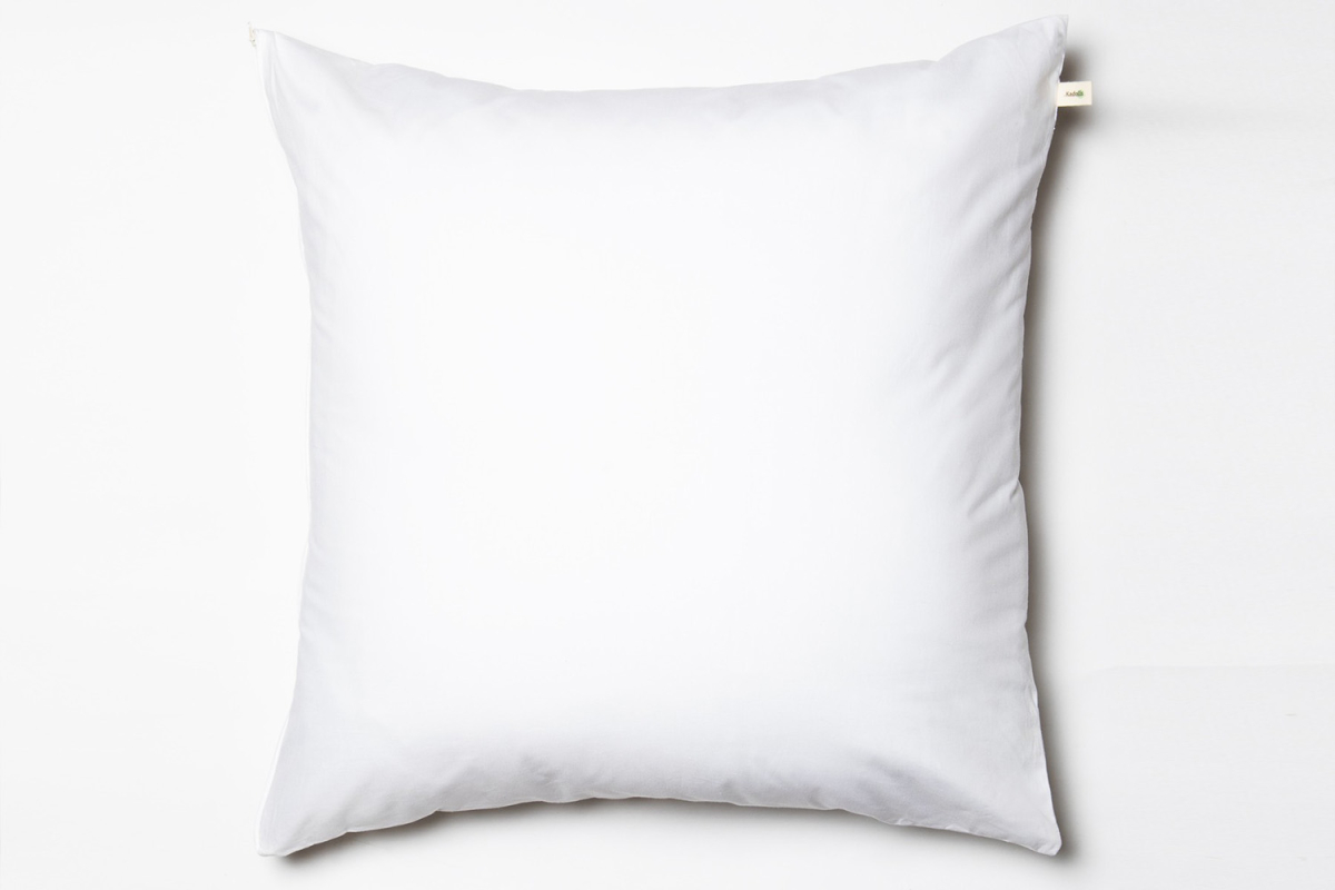 Oreiller avec une enveloppe en coton bio | Maison Aveni