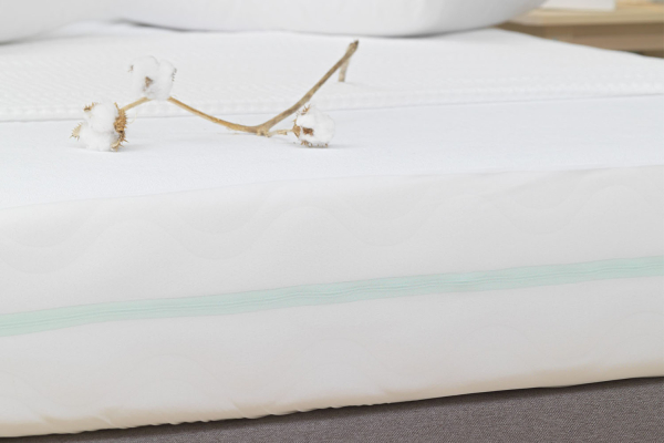 Protège matelas 1 place imperméable et respirant en coton |  Maison Aveni