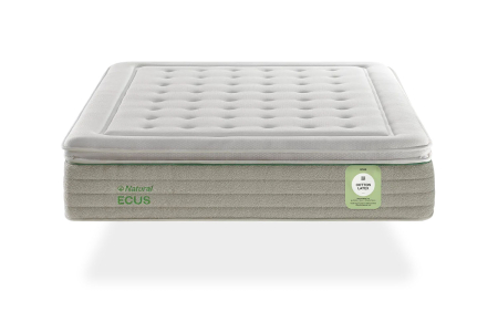 Matelas 2 places ressorts ensachés 2 faces Coton bio Cotton Seasons