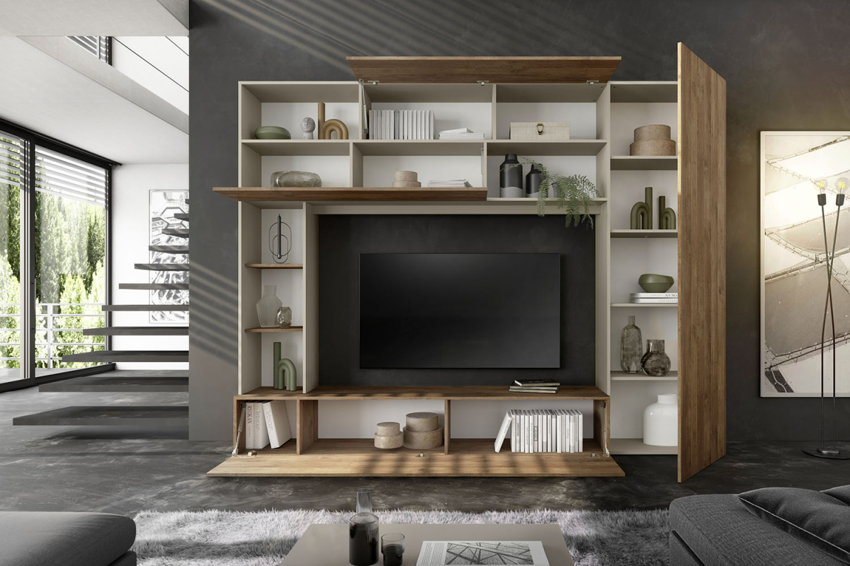 Ensemble meuble TV 270 cm Kael