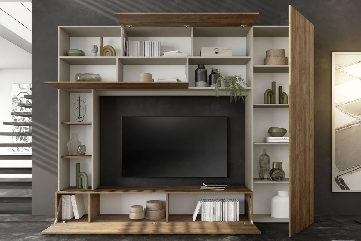 Ensemble meuble TV 270 cm Kael