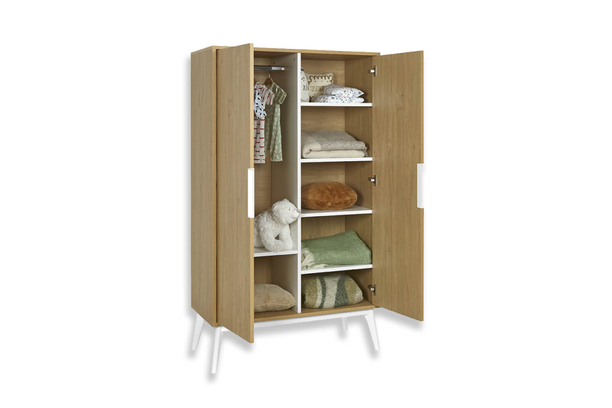 Armoire 2 portes en bois Arles