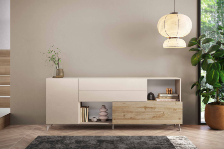 Buffet 2 portes 2 tiroirs 240 cm Anvers