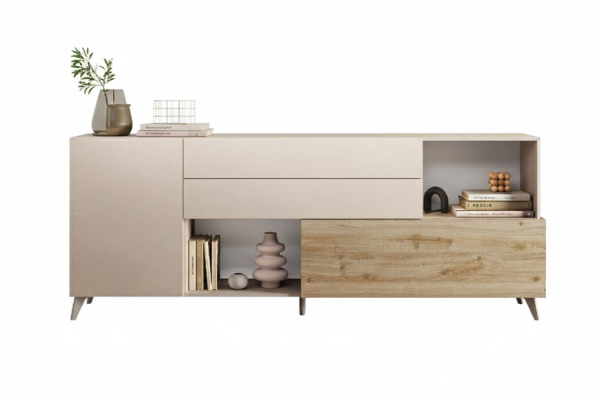 Buffet 2 portes 2 tiroirs 240 cm Anvers