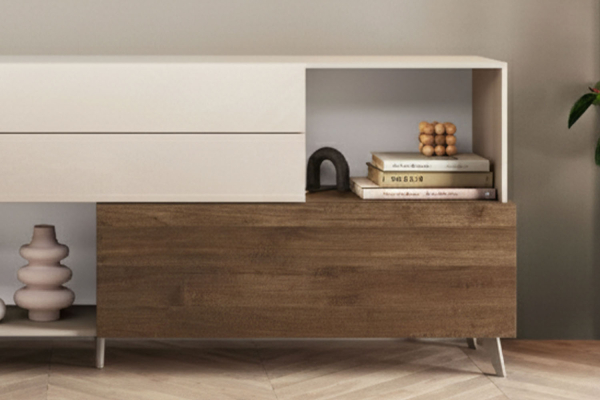 Buffet 2 portes 2 tiroirs 240 cm Anvers