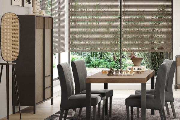 Buffet haut 2 portes 2 tiroirs Faro