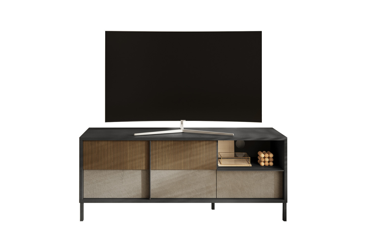 Meuble TV 2 portes 1 tiroir 155 cm Faro