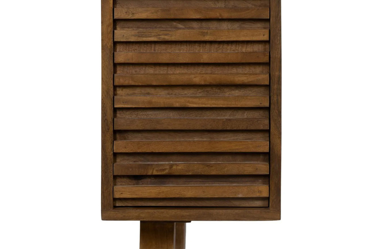 Bureau avec rangement en manguier massif Atria