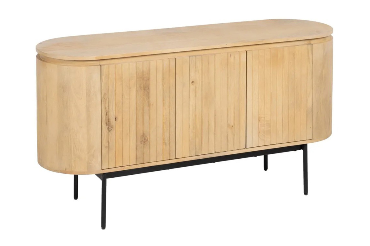 Buffet en manguier – Design haut de gamme pour salon raffiné