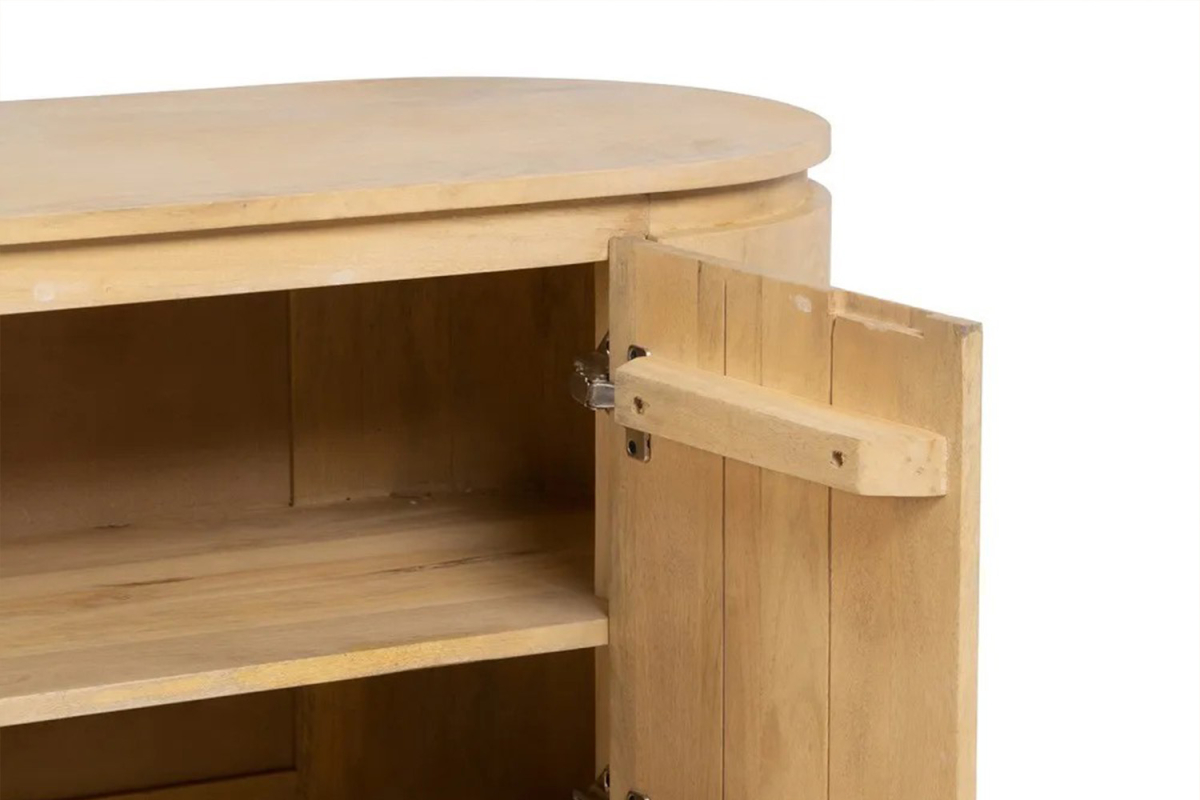 Buffet en manguier – Design haut de gamme pour salon raffiné