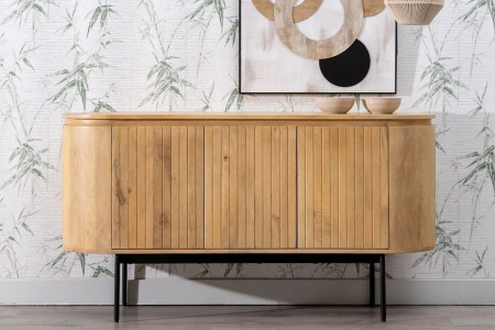 Buffet en manguier – Design haut de gamme pour salon raffiné