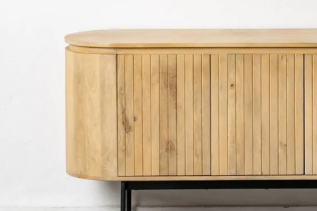 Buffet en manguier – Design haut de gamme pour salon raffiné